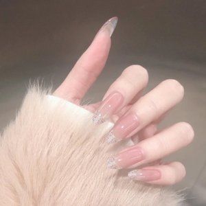 Press-on nails glue-on nails artificial nails fake